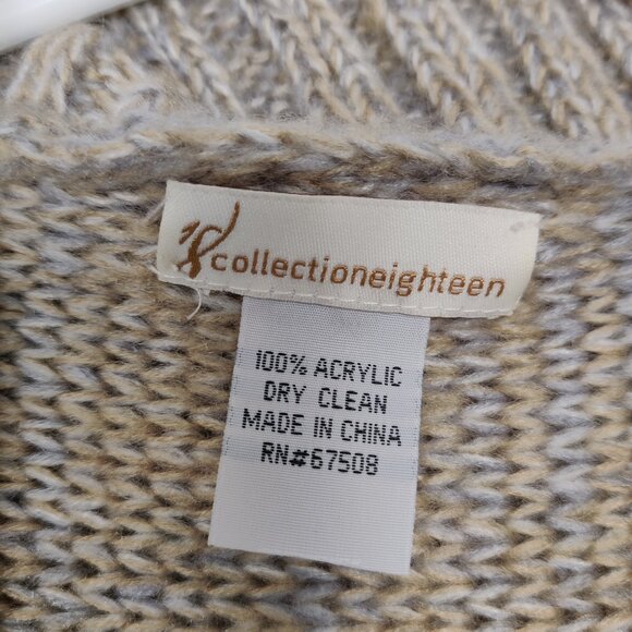 Collectioneighteen Women's Poncho One Size Winter Cold Weather Spring Fall - Picture 3 of 7